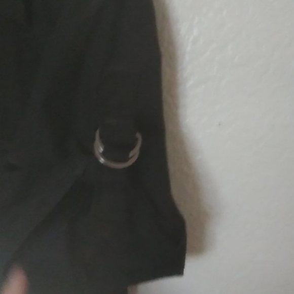 Black romper shorts - Picture 3 of 4